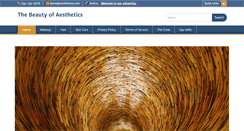 Desktop Screenshot of aesthetic-li.com