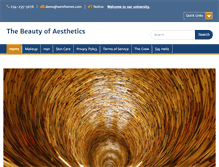 Tablet Screenshot of aesthetic-li.com